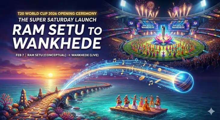 T20 World Cup 2026 Opening Ceremony at Wankhede Stadium Mumbai