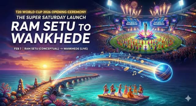 T20 World Cup 2026 Opening Ceremony at Wankhede Stadium Mumbai