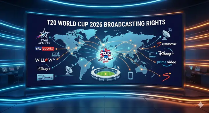 T20 World Cup 2026 Broadcasting Rights