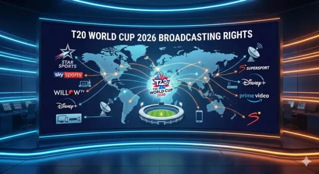 T20 World Cup 2026 Broadcasting Rights