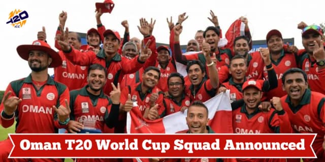 Oman Squad for T20 World Cup 2026